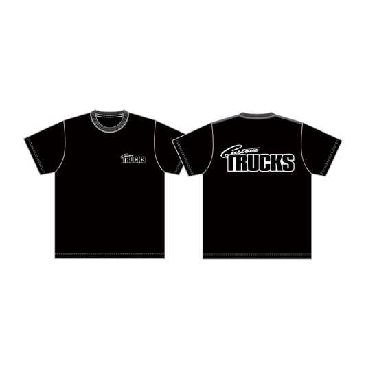 CTM オフィシャルクラシックロゴ 5.6オンスTシャツ（ブラック）